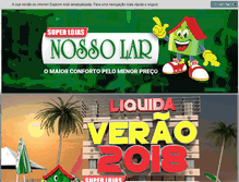 Tablet Screenshot of lojasnossolar.com.br